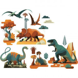 Stickers  de fenêtre - Dinosaures