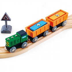Acheter un complément de rail en bois pour circuit de train en bois -  Tropfastoche.com