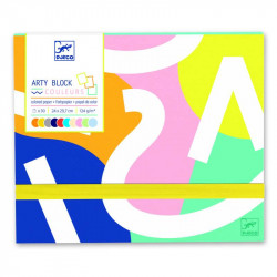 Arty block - Papier coloré