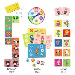 Jeux enfant - Domino - Les couleurs sassi junior