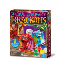 Kit de moulage Dragons 3D - 4M
