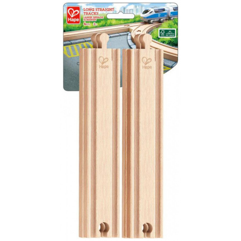 Acheter un complément de rail en bois pour circuit de train en bois -  Tropfastoche.com