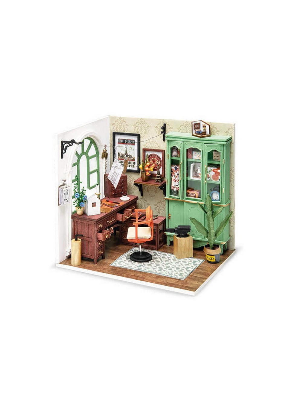 Maquette miniature atelier Jimmy's Studio - Robotime Rolife