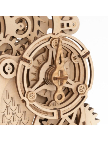 ROKR Owl Clock Maquette Bois, Puzzle 3D Bois