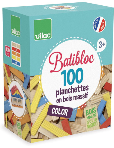 Batibloc couleur 100 Pcs