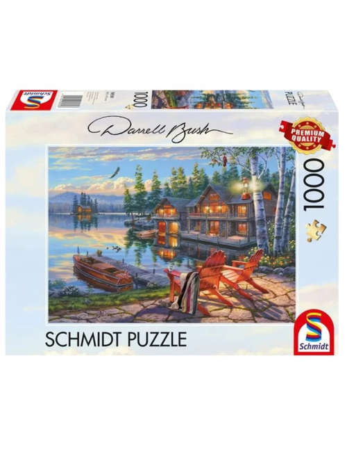 Puzzle 1000 pcs - Rives du lac